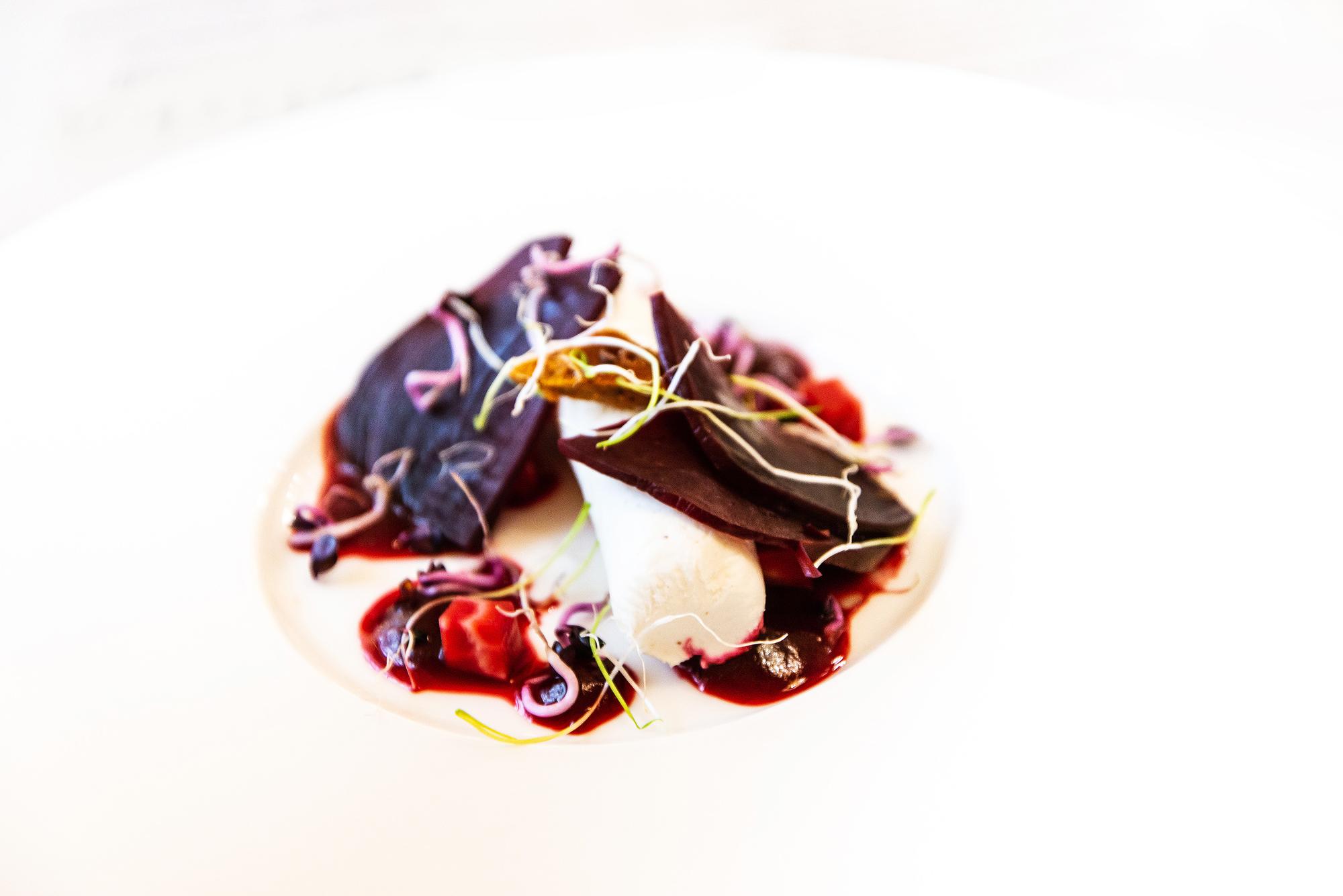 Plated dish from workshop